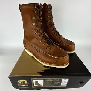 Irish Setter Wingshooter 896 Brown Leather Boots Mens 11.5 E2 Waterproof 400g